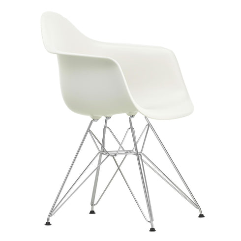 Cadeira de Braços em Plástico Eames DAR / Base Cromada